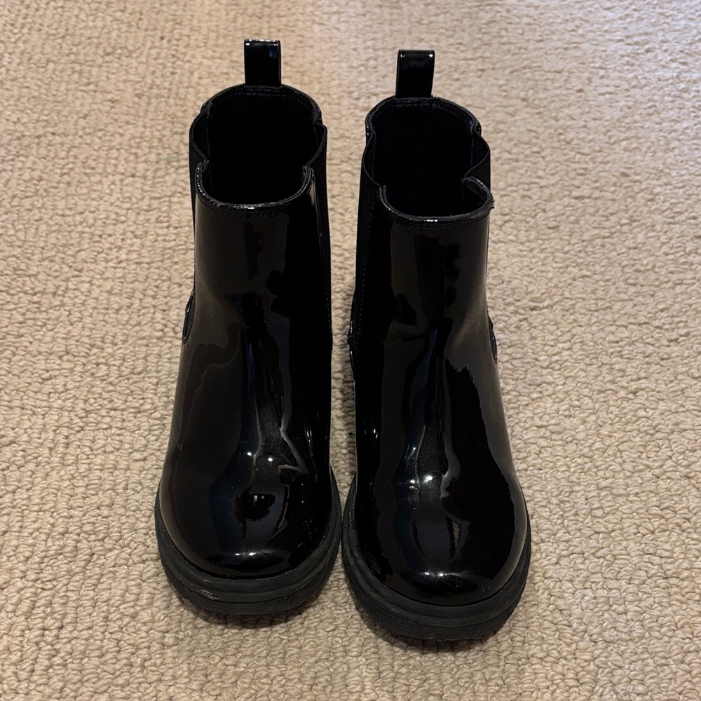 Crewcuts Patent Kids Boots
